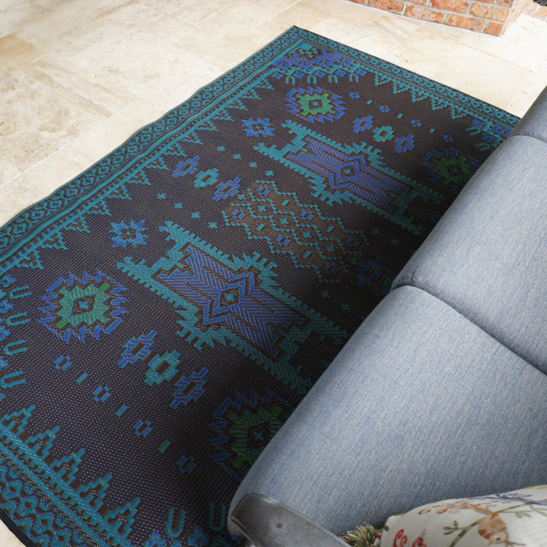 Apache Black & Aqua