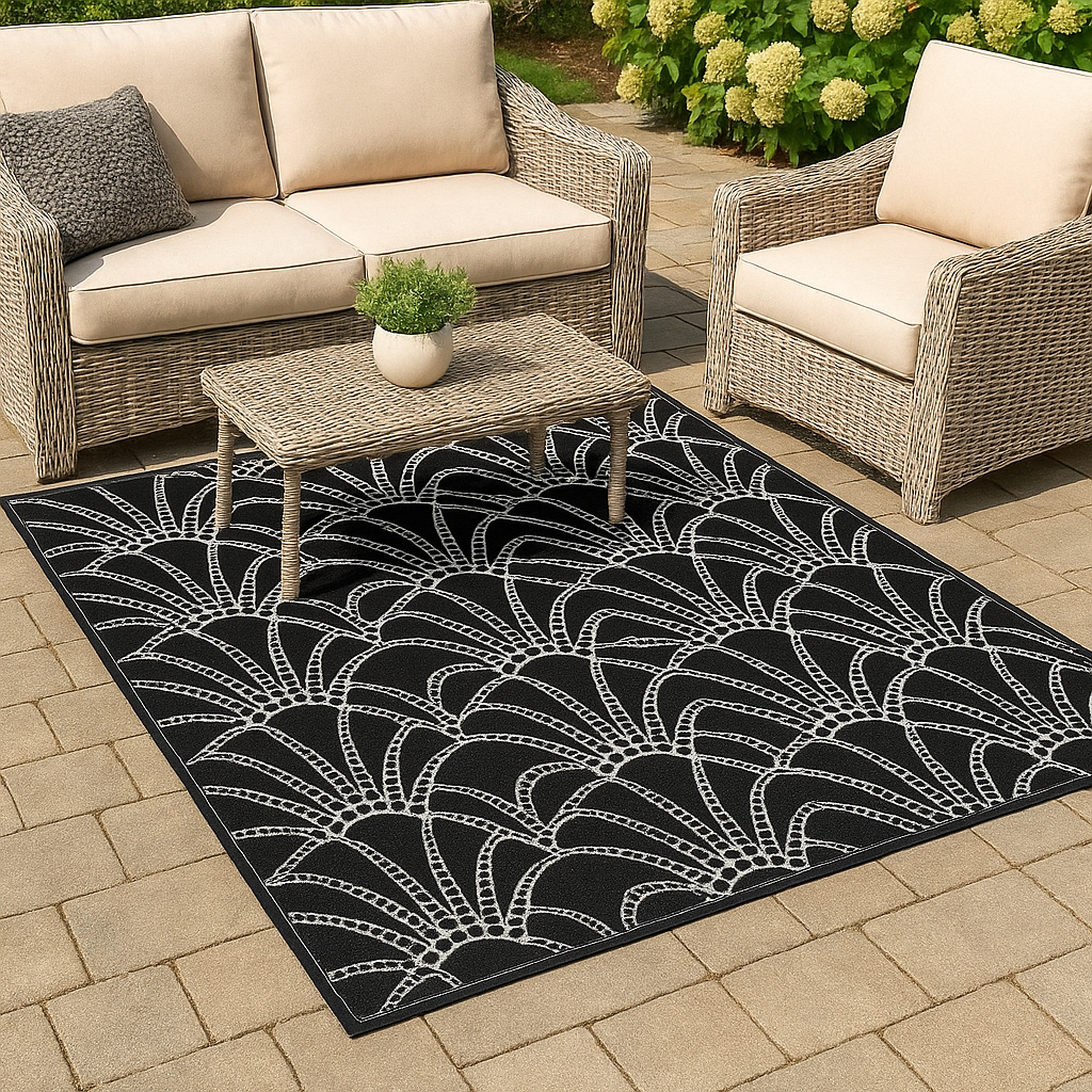 Scallop Black & White