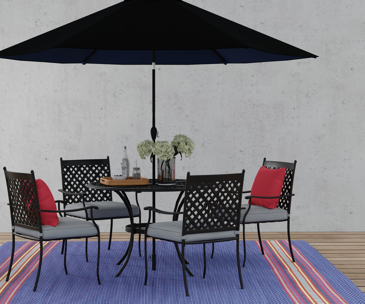 Serape Dark Blue