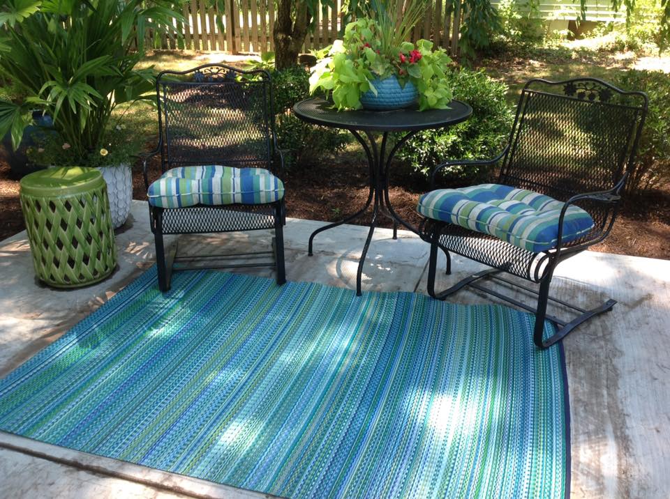 Mixed Tropical Outdoor Mat