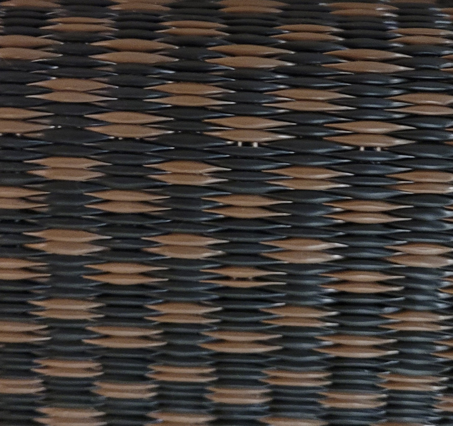 Basic Brown & Black Outdoor Mat