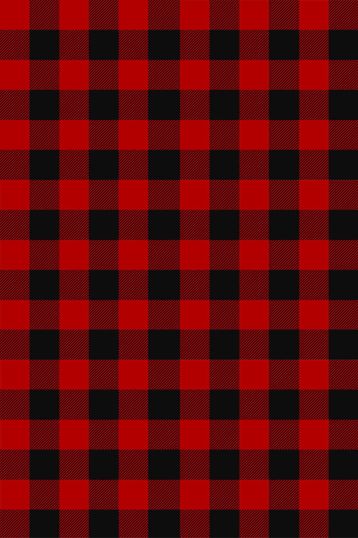 Buffalo Plaid Red & Black