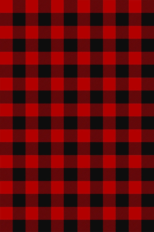 Buffalo Plaid Red & Black