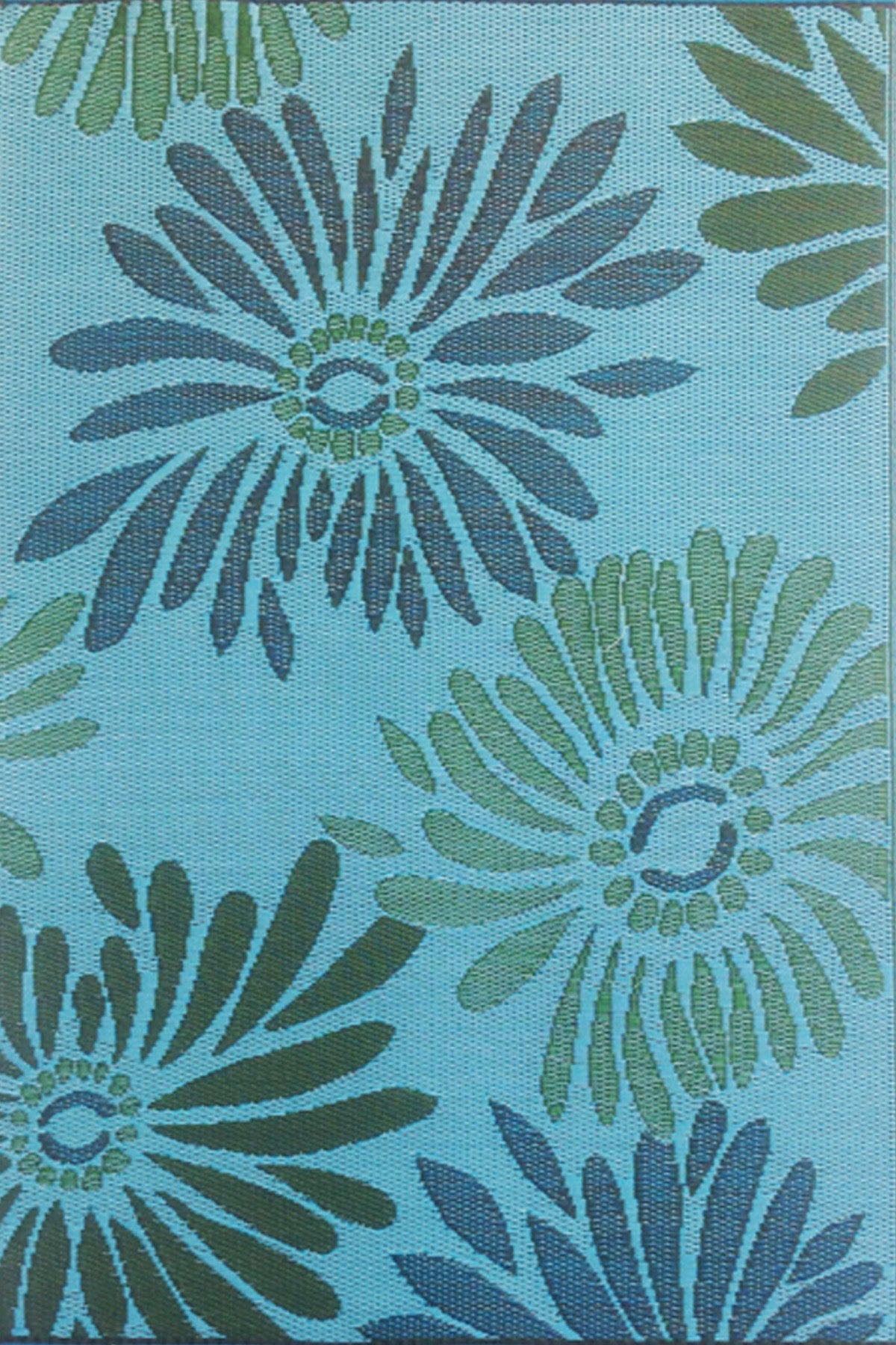 Daisy - Aqua Green Reverse