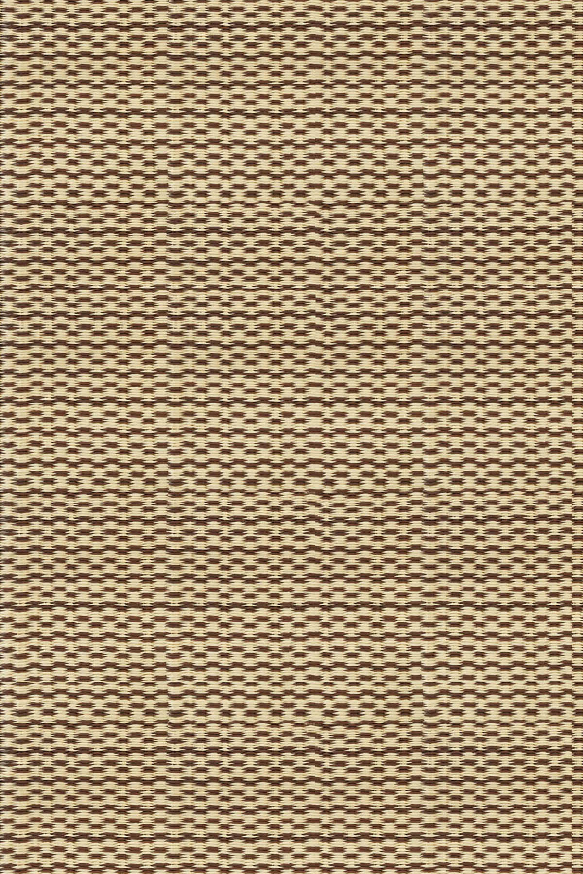 Basic Cream & Brown Outdoor Mat