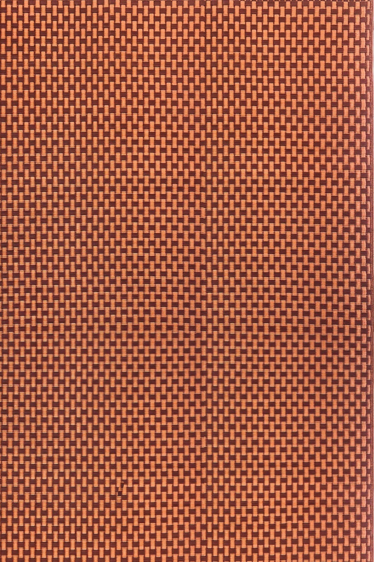 Basket Weave Brown Oxide Outdoor Mat