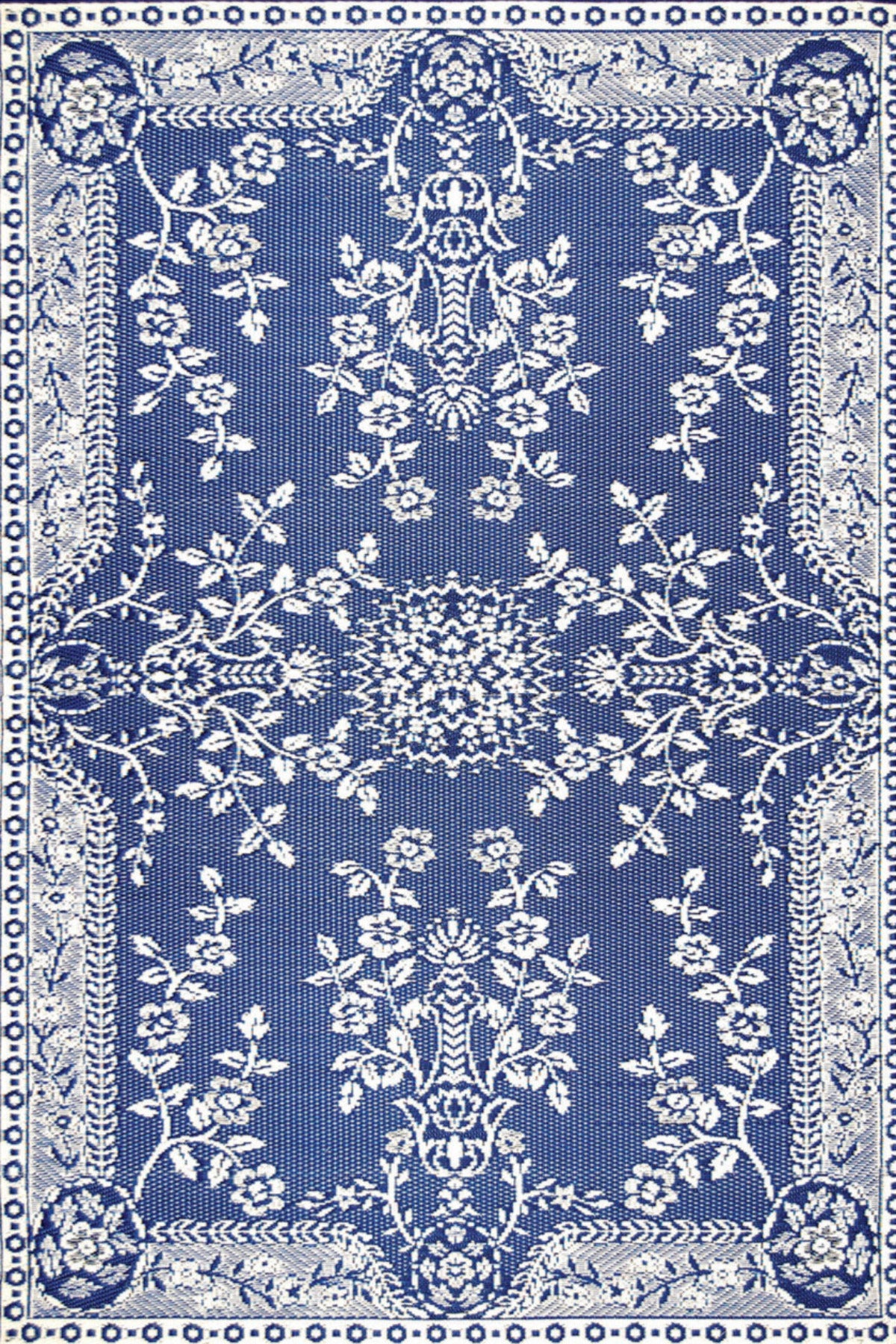 Garland Blue & White Outdoor Mat