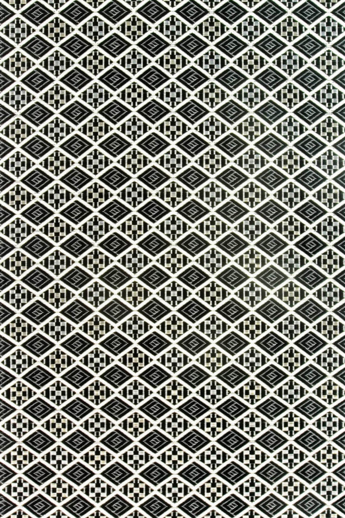 Scotch Black & White Outdoor Mat