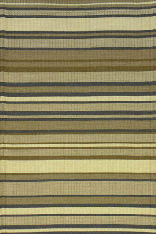Stripes Warm Grey Outdoor Mat