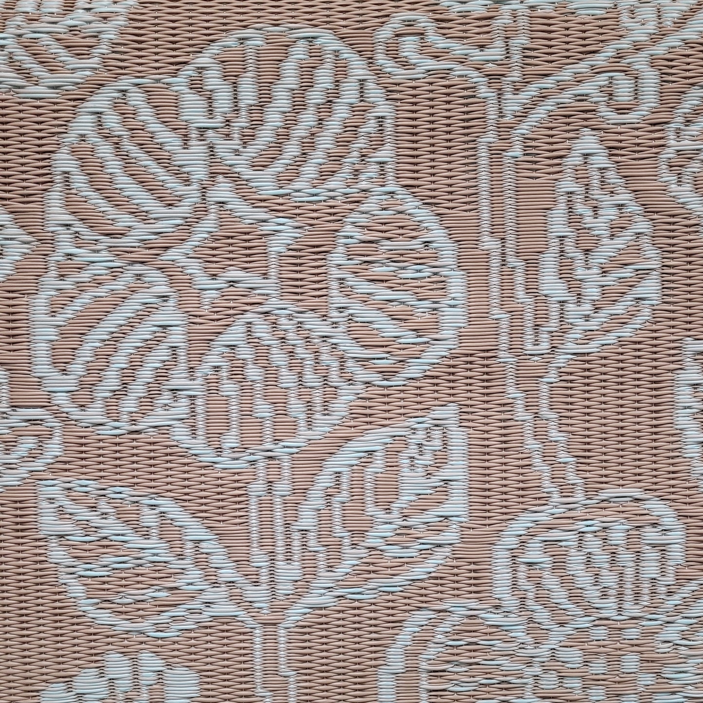 Line Flower Cool Aqua