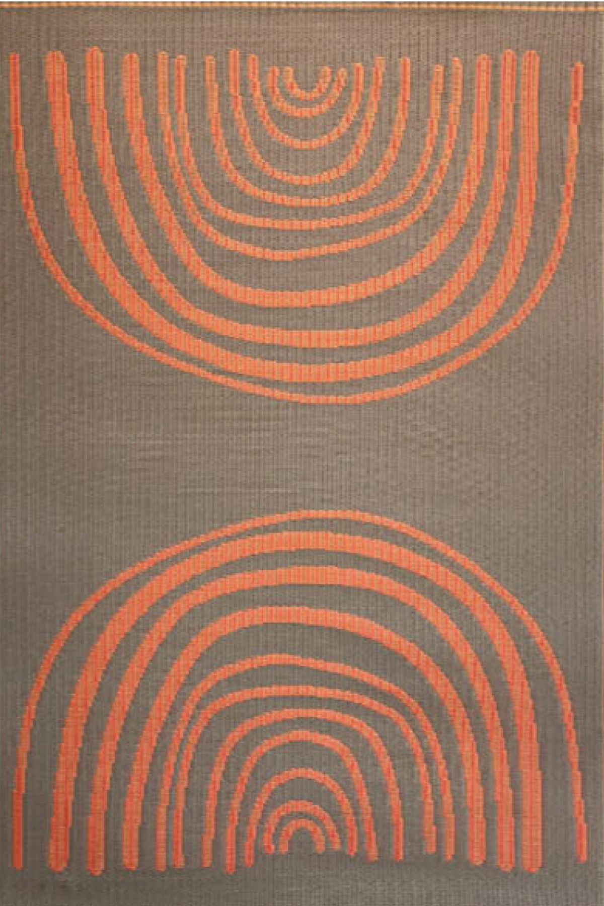 Concentric Orange & Umber