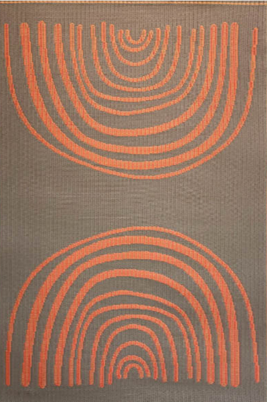 Concentric Orange & Umber