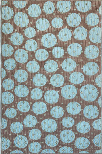 Double Polka Aqua