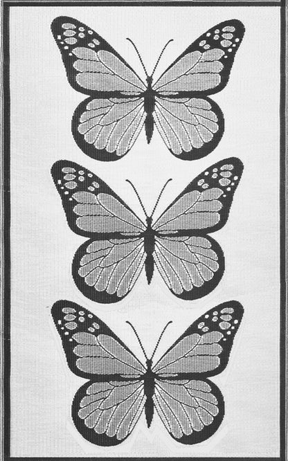 Butterfly Black & White