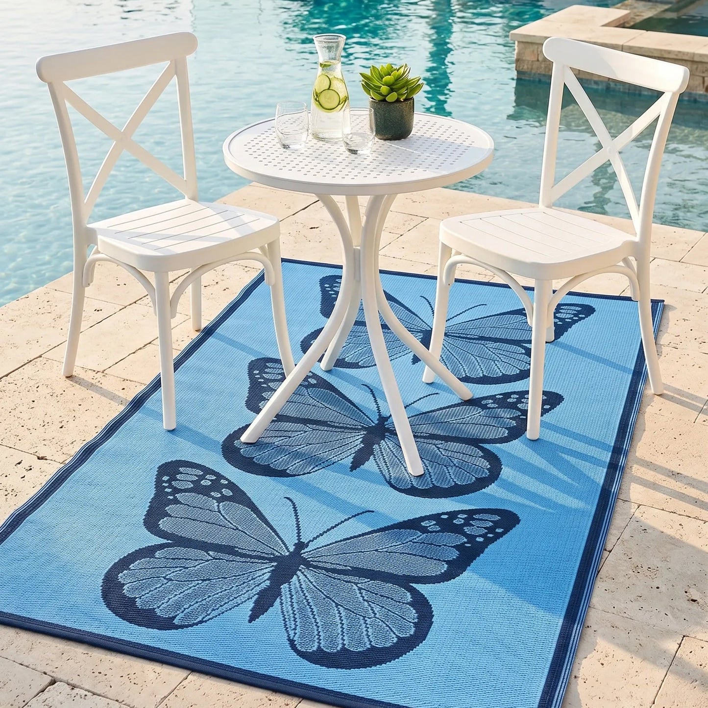 Butterfly Periwinkle & Black