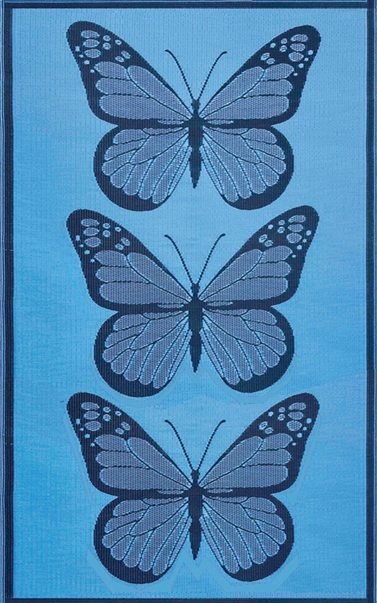 Butterfly Periwinkle & Black