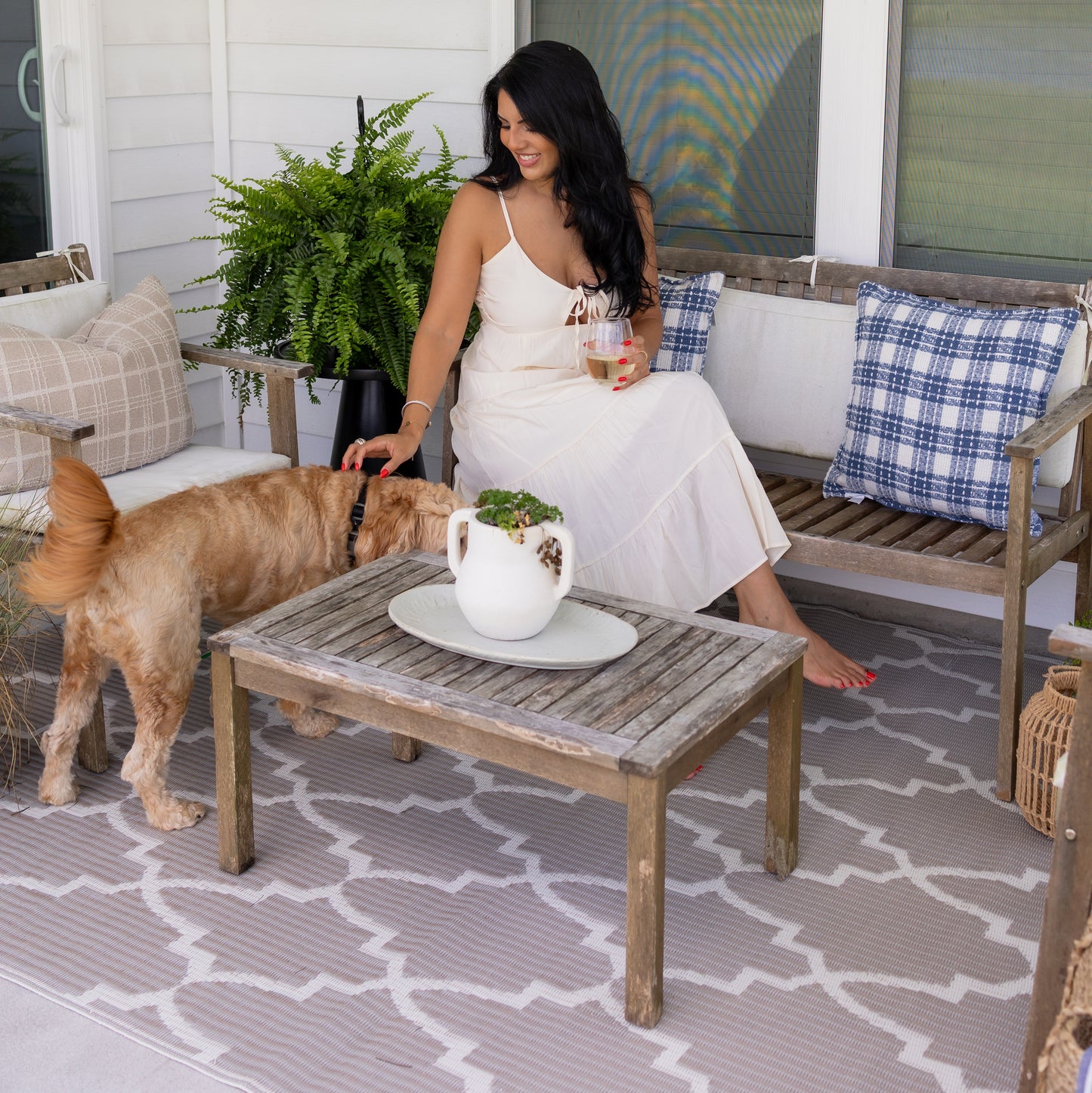 Casa Blanca Sand & White