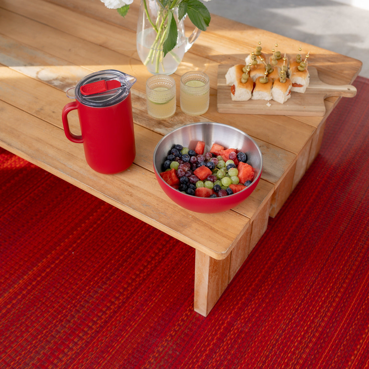 Mixed Warm Red