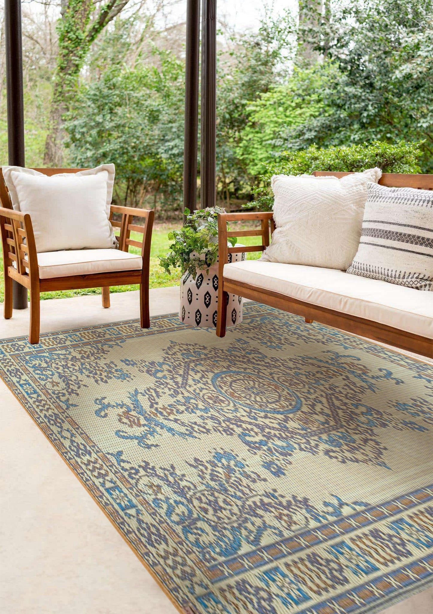 Ornate Andaman Outdoor Mat
