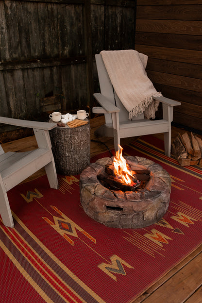 Navajo Dark Red