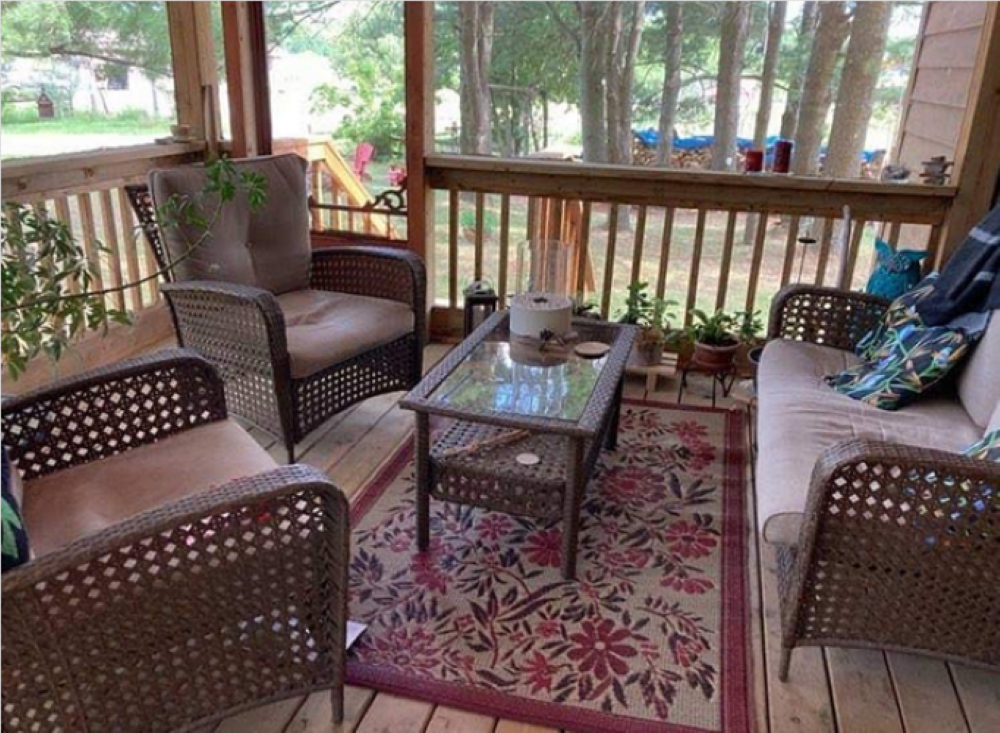 Wildflowers Cranberry Mad Mats