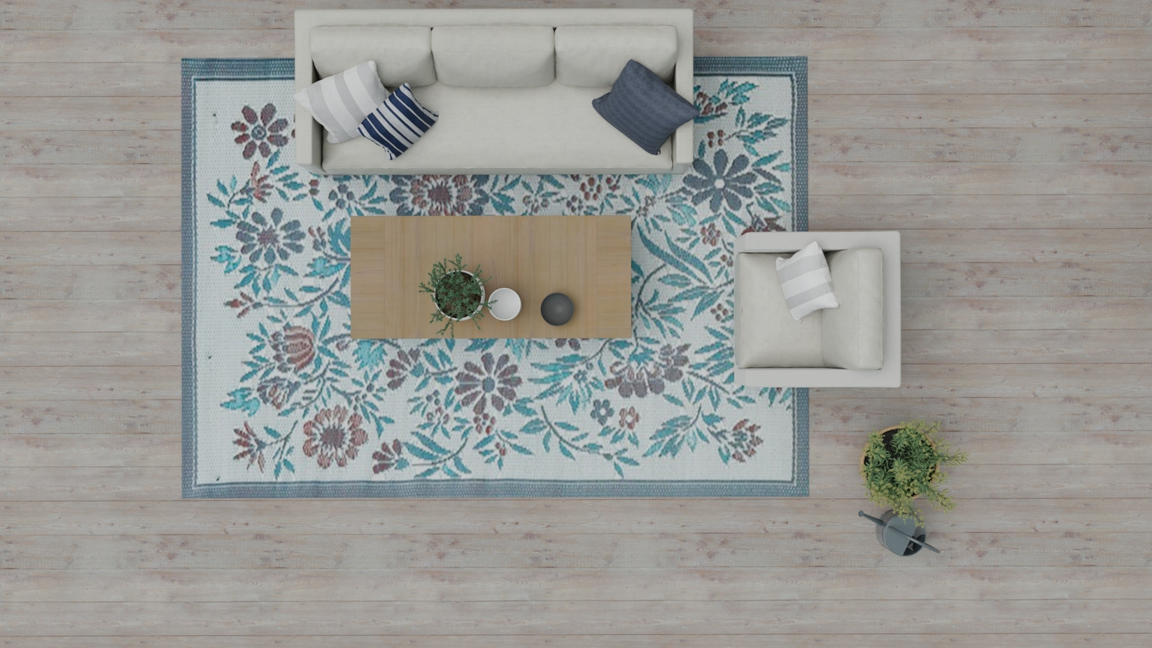 Wildflowers Stone Terra Mad Mats