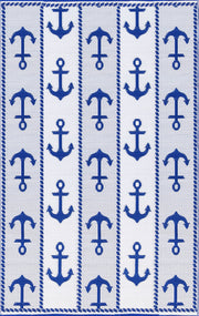 Anchor - Blue/White