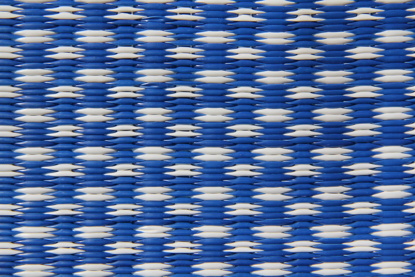 Basic Blue & White Outdoor Mat