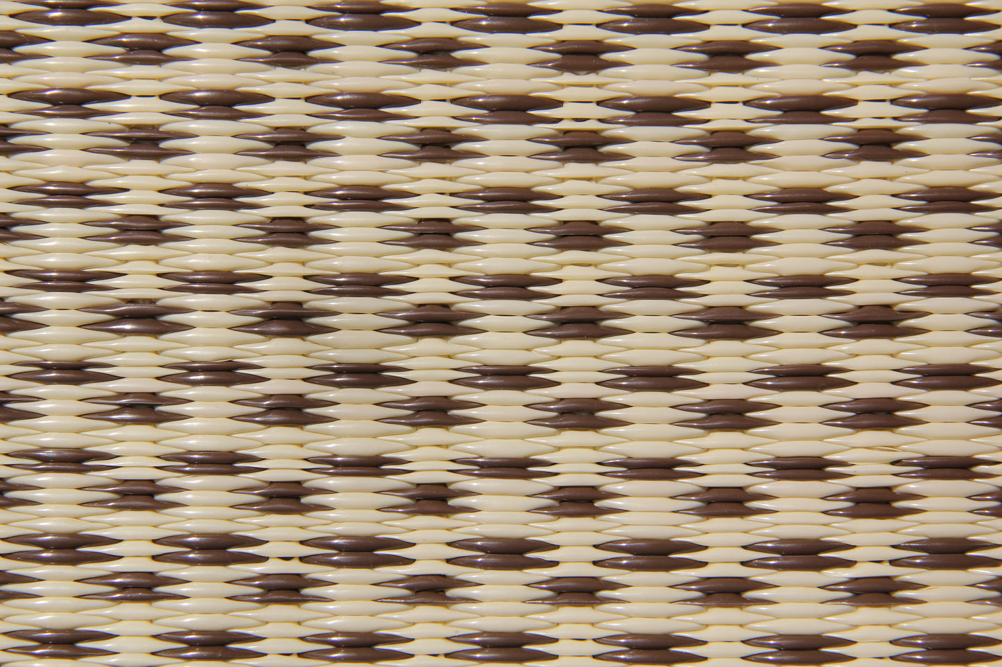 Basic Cream & Brown Outdoor Mat