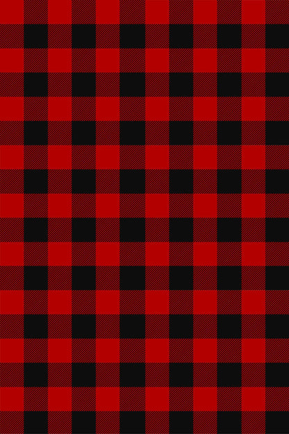 Buffalo Plaid Red & Black