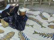 Fishbone - Navy/Periwinkle