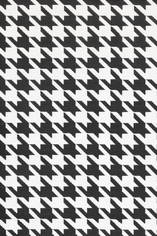 Houndstooth Black & White