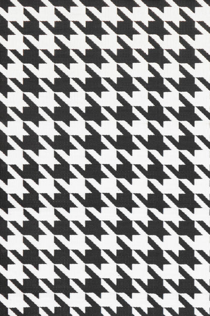 Houndstooth Black & White