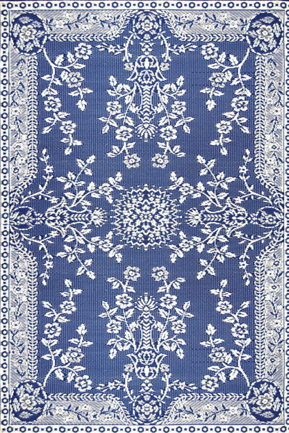 Garland Blue & White