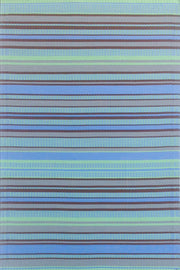 Stripe - Grey/Aqua