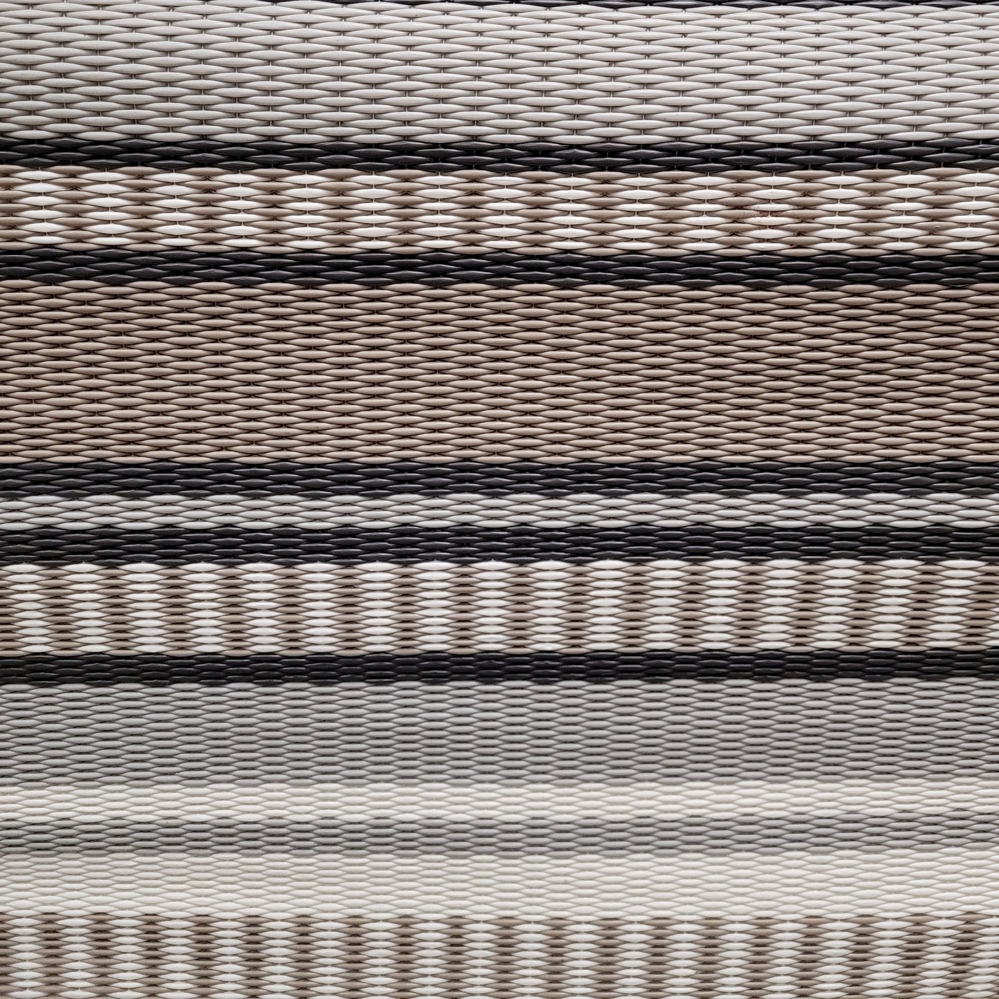 Stripes Cool Grey Outdoor Mat