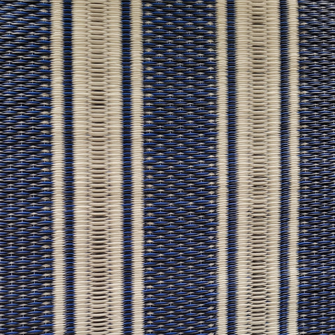Vertical Stripe - Blue/White
